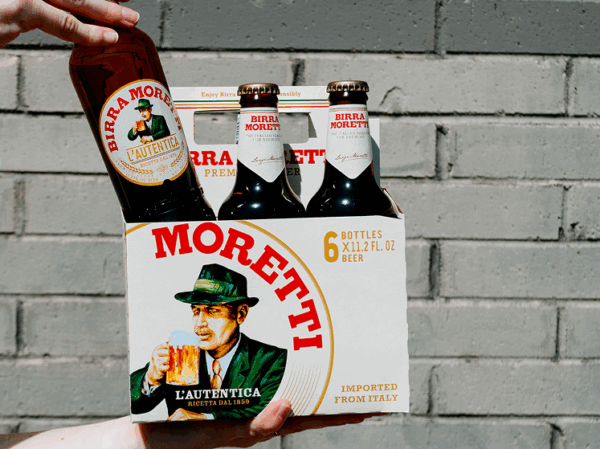Moretti beer